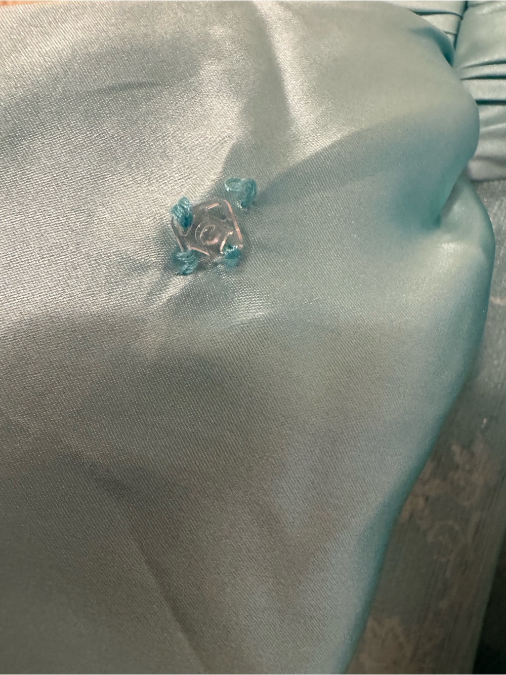 Sherri Hill Girls Size 10 Aqua Blue Formal Dress | Originally $398 - w/ tags! - Picture 7 of 8